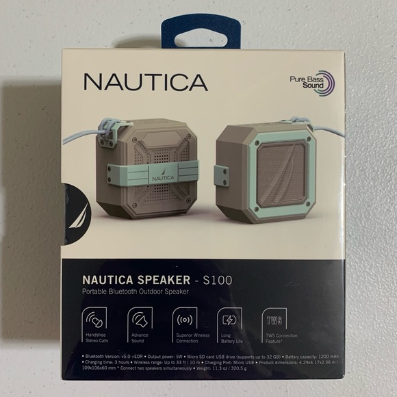 S100 Nautica Portable Bluetooth Outdoor Speaker-NIB - Picture 9 of 9